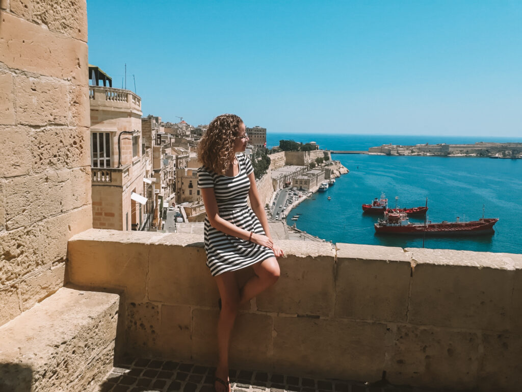 Vista de Valleta, capital da Ilha de Malta
